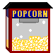 gif anim de pop corn
